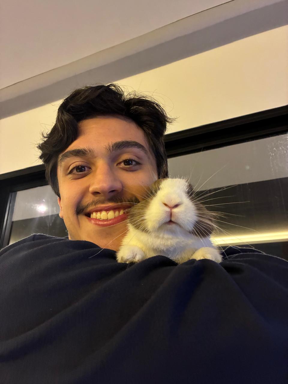 Foto minha e da Morango